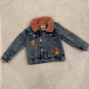 Jazzy Embroidered Jean Jacket